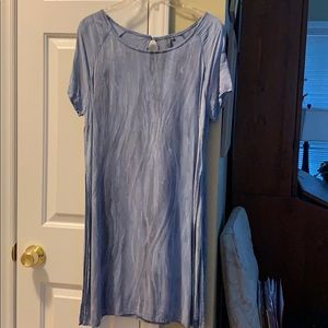 Paint Print T-Shirt Dress